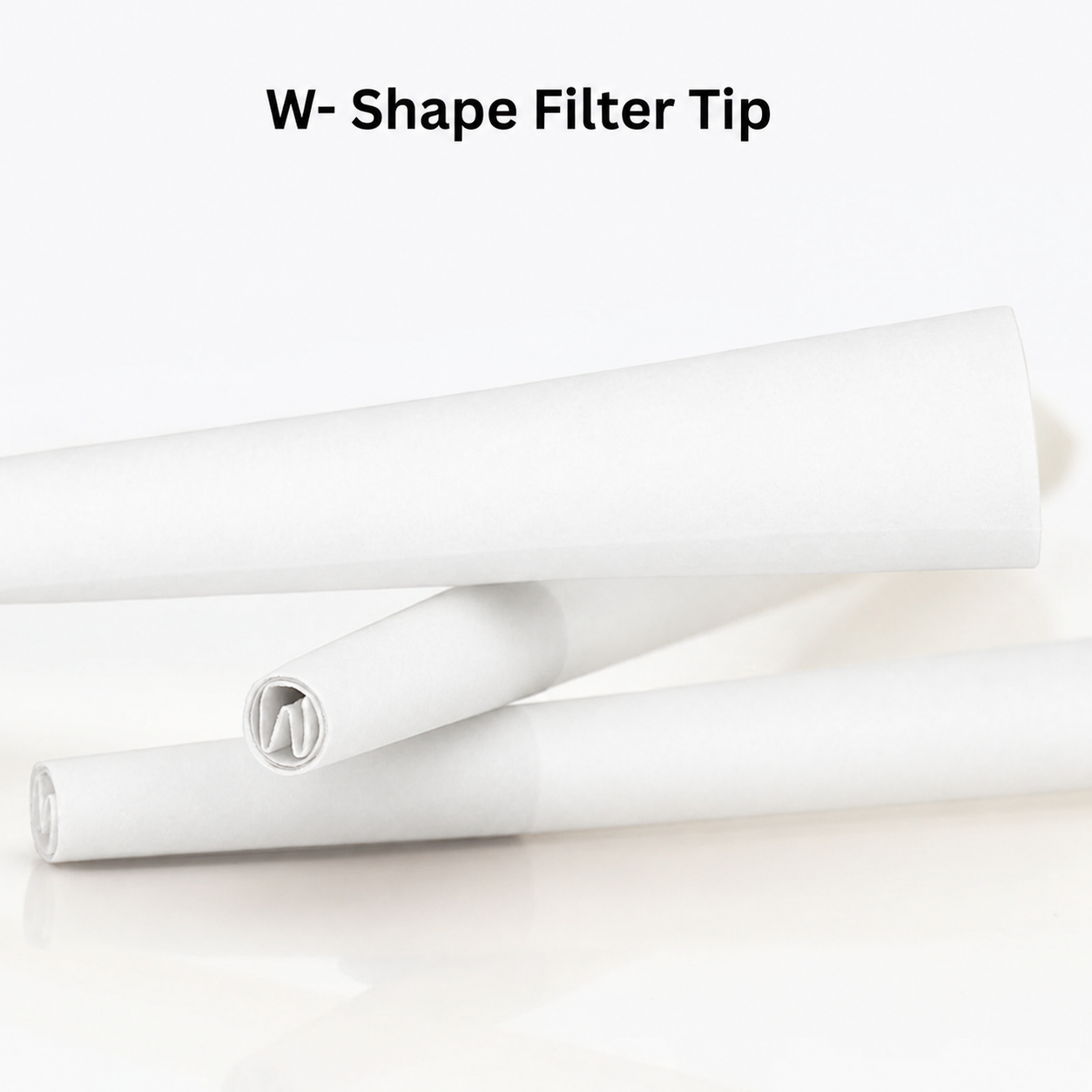 98mm Pre-Rolled Cones – Natural Rolling Paper Cones with Filter Tips | White & Brown | Slow Burning