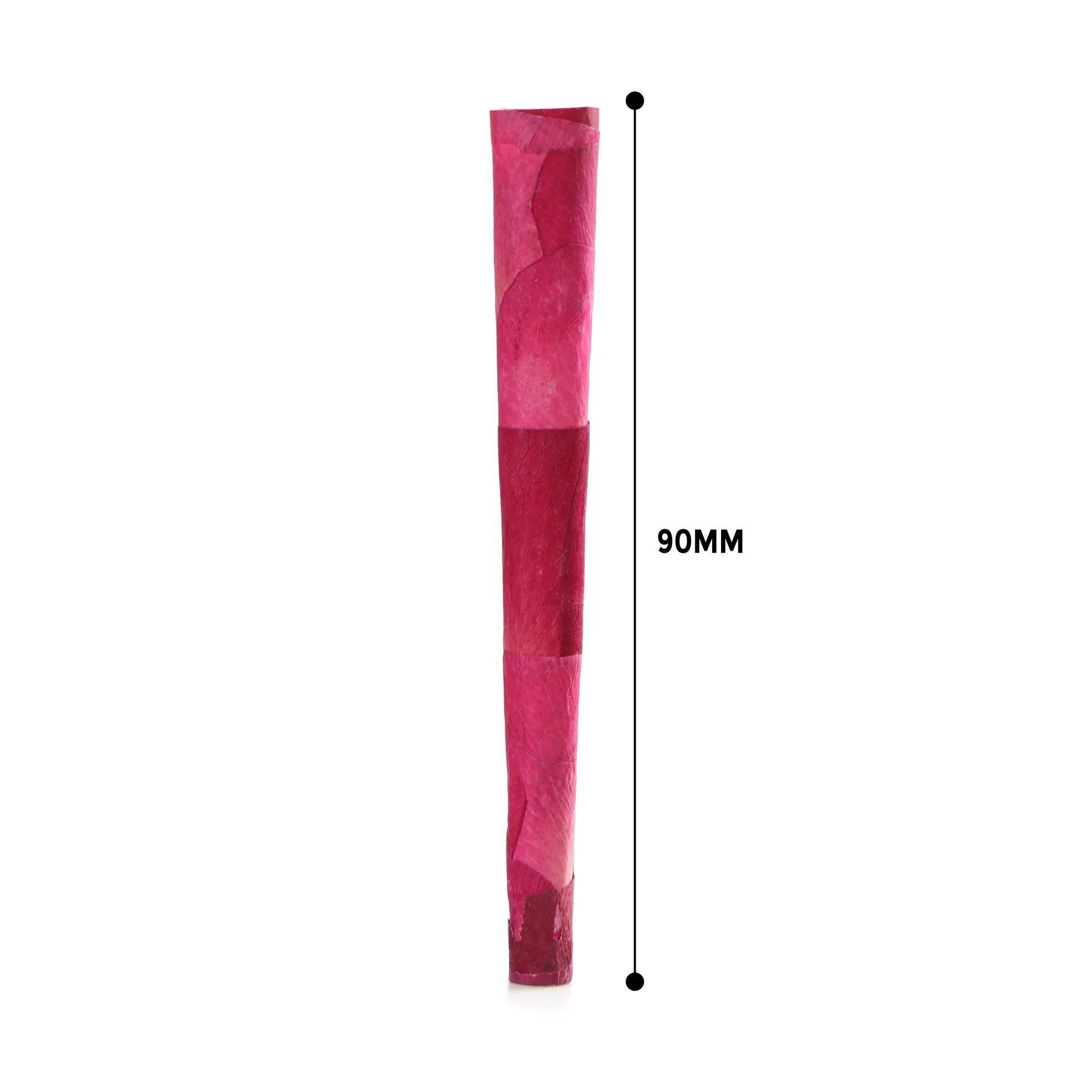 Rose Petal Pre-Rolled Cones – 90mm Natural Handmade Flower Cones with Corn Husk Filter | Slow Burn