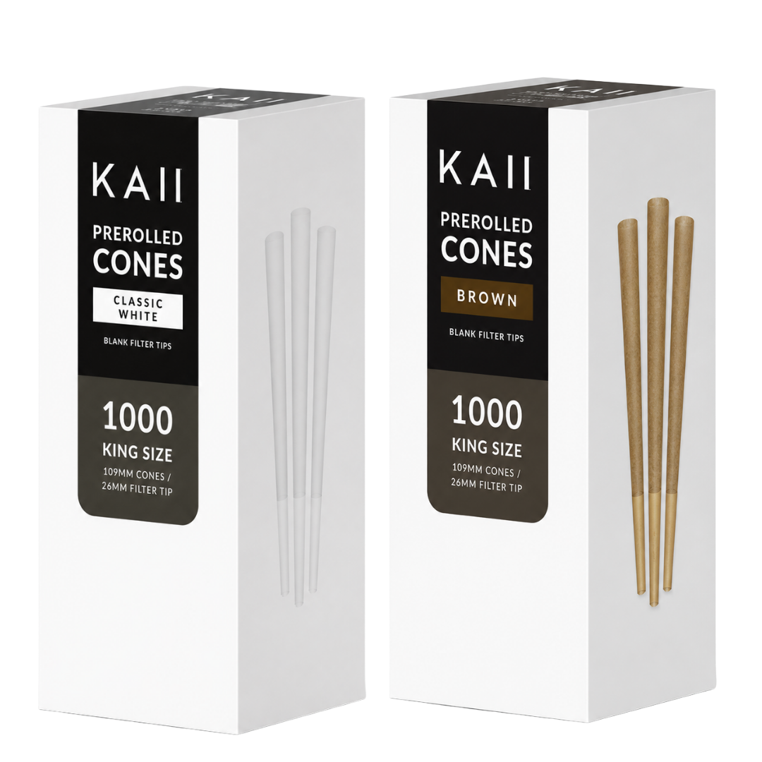 King Size Pre-Rolled Cones (109mm) White